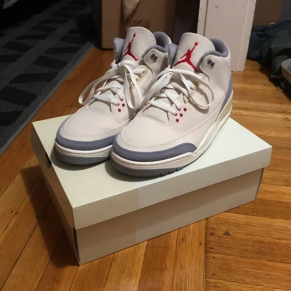 Air Jordan 3 Retro Muslin Mens Size 15 - Picture 2 of 9